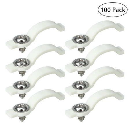 BESTOMZ 100 Pcs Bar Light Mounting Brackets Attachment Clip One-Side Fixing Clips for 10mm LED Strip Light
BESTOMZ 100 Pcs Bar Light Mounting Brackets Attachment Clip One-Side Fixing Clips for 10mm LED Strip Light