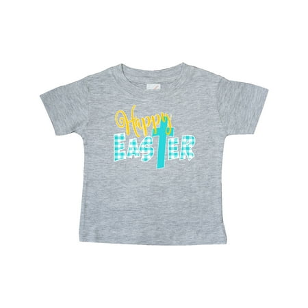 Inktastic Happy Easter with Cross in Teal Plaid Gift Baby Boy or Baby Girl T-Shirt
Inktastic Happy Easter with Cross in Teal Plaid Gift Baby Boy or Baby Girl T-Shirt