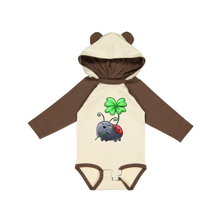 Inktastic Ladybug with Four Leaf Clover Gift Baby Boy or Baby Girl Long Sleeve Bodysuit
Inktastic Ladybug with Four Leaf Clover Gift Baby Boy or Baby Girl Long Sleeve Bodysuit