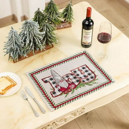 KEUSN Christmas Placemats For Dining Table 13.4 X 17 Inches Christmas Winter Seasonal Festive Decor Rustic Washable Placemats
KEUSN Christmas Placemats For Dining Table 13.4 X 17 Inches Christmas Winter Seasonal Festive Decor Rustic Washable Placemats