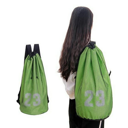 Basketball Bag Drawstring Mash Backpack Fitness Bucket Bag Outdoor Basketball Backpack Sports Equipment Bag