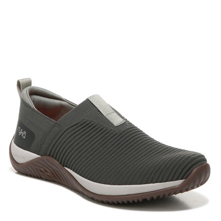 Ryka Women s Echo Knit Slip-On Sneaker Green 8.5 M