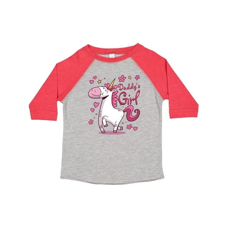 Inktastic Daddy s Girl Unicorn Gift Toddler Toddler Girl T-Shirt