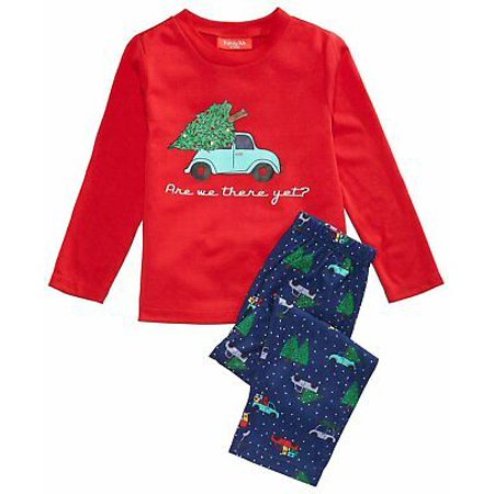 Family Pajamas Matching Are We There Yet Pajama Set Size 2-3 Toddler