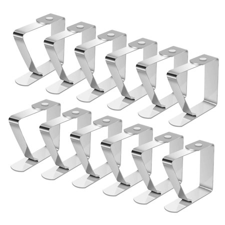 SNOWINSPRING 12 Pcs Tablecloth Adjustable Stainless Steel 5X4cm Tablecloth for Holiday Table/Buffet Party/Barbecue
SNOWINSPRING 12 Pcs Tablecloth Adjustable Stainless Steel 5X4cm Tablecloth for Holiday Table/Buffet Party/Barbecue