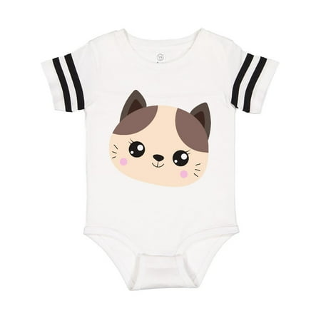 Inktastic Cute Cat Little Cat Cat Head Brown Cat Gift Baby Boy or Baby Girl Bodysuit
Inktastic Cute Cat Little Cat Cat Head Brown Cat Gift Baby Boy or Baby Girl Bodysuit