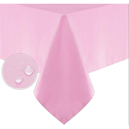 210GSM Rectangle Table Cloth - Heavy Duty Water Proof Microfiber Tablecloth Decorative Fabric Table Cover for Outdoor and Indoor Use (Pink 54 x 54 Inch )
210GSM Rectangle Table Cloth - Heavy Duty Water Proof Microfiber Tablecloth Decorative Fabric Table Cover for Outdoor and Indoor Use (Pink 54 x 54 Inch )
