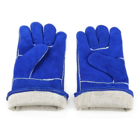 Haofy Welding Gloves Blue Extended Leather Welding Gloves Heat Resistant Best Protection Durable Stitching Flexible Design For Baking/Cooking/BBQ
Haofy Welding Gloves Blue Extended Leather Welding Gloves Heat Resistant Best Protection Durable Stitching Flexible Design For Baking/Cooking/BBQ