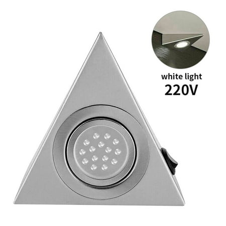 LED Wall Light Triangular Shaped Cabinet Lamp LED Light for Closet Drawer Wardrobe 220V 1.5W White Light
LED Wall Light Triangular Shaped Cabinet Lamp LED Light for Closet Drawer Wardrobe 220V 1.5W White Light