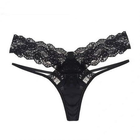 LoyisViDion Women S Lace Panties T Back Lingerie Soft Comfortable Elegant Nightwear Black XXL
LoyisViDion Women S Lace Panties T Back Lingerie Soft Comfortable Elegant Nightwear Black XXL