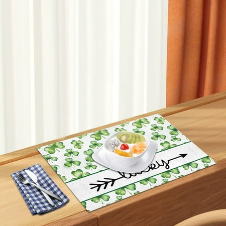 s Day Placemat Irish Plaid English Decorative Table Runner Insulated Tablecloth Placemat
s Day Placemat Irish Plaid English Decorative Table Runner Insulated Tablecloth Placemat
