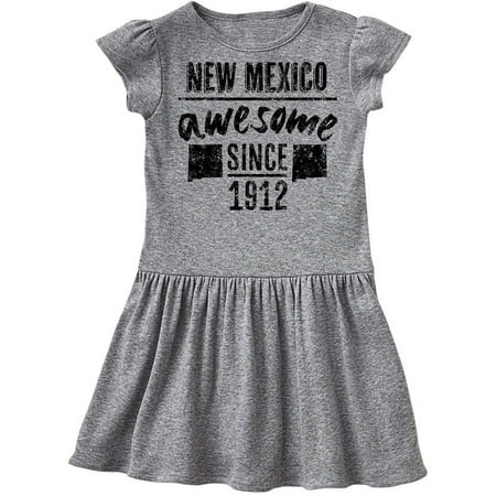 Inktastic New Mexico Awesome Since 1912 Gift Toddler Girl Dress