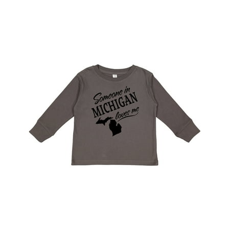 Inktastic Someone in Michigan Loves Me Boys or Girls Long Sleeve Toddler T-Shirt
Inktastic Someone in Michigan Loves Me Boys or Girls Long Sleeve Toddler T-Shirt