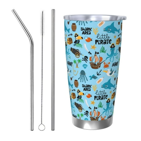 Coaee Animal Pirate for 20oz Insulated Kettle Water Bottle For Running Hiking Cycling Climbing Men S Woman Insulated Water Bottle-Straw Three-piece Set
Coaee Animal Pirate for 20oz Insulated Kettle Water Bottle For Running Hiking Cycling Climbing Men S Woman Insulated Water Bottle-Straw Three-piece Set