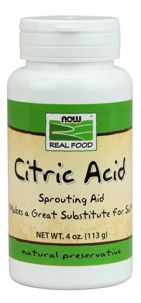 NOW Foods Citric Acid 4 Oz Walmart