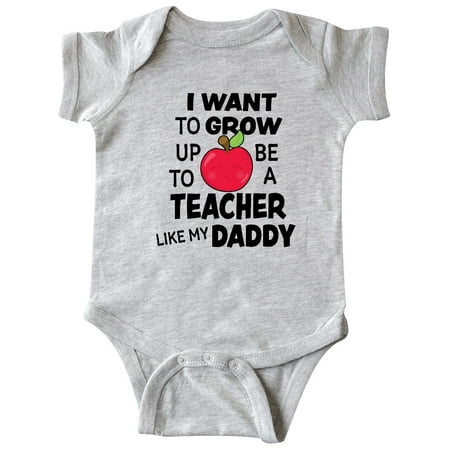 Inktastic I Want To Grow Up To Be a Teacher Like My Daddy Gift Baby Boy or Baby Girl Bodysuit
Inktastic I Want To Grow Up To Be a Teacher Like My Daddy Gift Baby Boy or Baby Girl Bodysuit