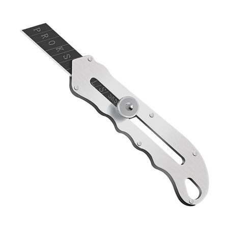 PRINxy Heavy Duty All Steel Thickened Wallpaper Knife Disassembly Express Tool Knife Wallpaper Knife Holder Paper Cutting Knife Industrial Stainless Steel Art Knife White
PRINxy Heavy Duty All Steel Thickened Wallpaper Knife Disassembly Express Tool Knife Wallpaper Knife Holder Paper Cutting Knife Industrial Stainless Steel Art Knife White