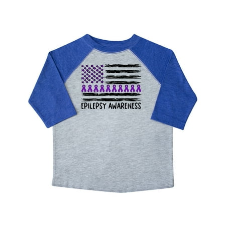 Inktastic Epilepsy Awareness Purple Ribbons and Flag Gift Toddler Boy or Toddler Girl T-Shirt
Inktastic Epilepsy Awareness Purple Ribbons and Flag Gift Toddler Boy or Toddler Girl T-Shirt