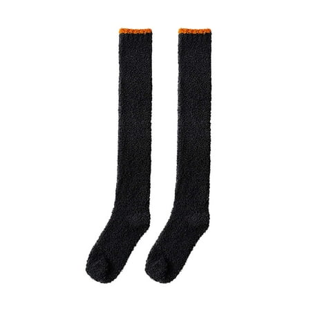 Socks Women Women s Socks Autumn Winter Women Home Thick Warmth Coral Fleece Knee-pad Stockings Black
Socks Women Women s Socks Autumn Winter Women Home Thick Warmth Coral Fleece Knee-pad Stockings Black
