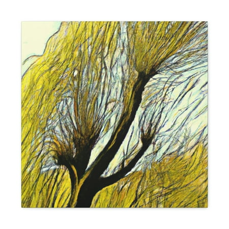 Willow Tree Reminiscence - Canvas