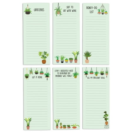 Inkdotpot Pack of 6 Funny Magnetic Dry Erase List For Fridge Wipe Clean w/ NoStain Quick Notes Shopping & Grocery List Whiteboard for Fridge 8.75 x 3.8 (House Plants)
Inkdotpot Pack of 6 Funny Magnetic Dry Erase List For Fridge Wipe Clean w/ NoStain Quick Notes Shopping & Grocery List Whiteboard for Fridge 8.75 x 3.8 (House Plants)
