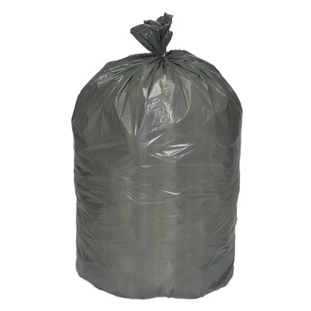 SKILCRAFT NSN5171364 Coreless Roll 60-gallon Can Liners 100 / Box Gray 60 gal