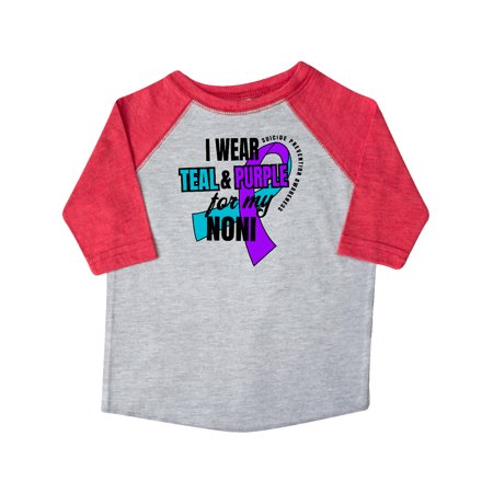 Inktastic Suicide Prevention I Wear Teal and Purple for My Noni Gift Toddler Boy or Toddler Girl T-Shirt
Inktastic Suicide Prevention I Wear Teal and Purple for My Noni Gift Toddler Boy or Toddler Girl T-Shirt