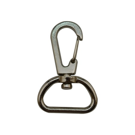 Fenggtonqii Silvery 0.8 Inner Diameter D Ring Small Spring Buckle Lobster Clasps Swivel Snap Hooks Pack of 40
Fenggtonqii Silvery 0.8 Inner Diameter D Ring Small Spring Buckle Lobster Clasps Swivel Snap Hooks Pack of 40