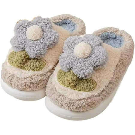 PIKADINGNIS Women Girls Soft Fluffy Fur Warm Winter Spring House Shoes Chic Colorful Cute Floral Indoor Slippers Memory Foam Heel Cover
PIKADINGNIS Women Girls Soft Fluffy Fur Warm Winter Spring House Shoes Chic Colorful Cute Floral Indoor Slippers Memory Foam Heel Cover