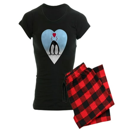 CafePress - Loving Penguins - Women s Dark Pajamas