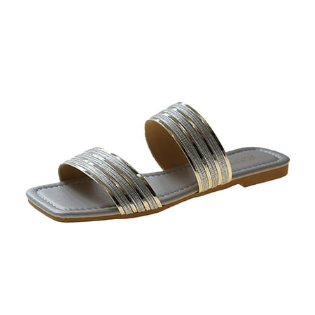YanHoo Women s Flat Sandals Fashion Open Toe Slip On Slides Sandals Soft Casual Peep Toe Beach Slippers for Summer Size
YanHoo Women s Flat Sandals Fashion Open Toe Slip On Slides Sandals Soft Casual Peep Toe Beach Slippers for Summer Size
