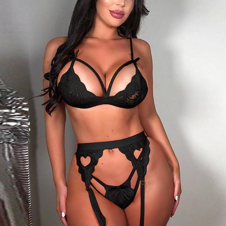 B91xZ Lingerie For Women Ladies Lingerie Sexy Lace Strap Garter Belt Fashion Lingerie Set Sparkly Lingerie Black M
B91xZ Lingerie For Women Ladies Lingerie Sexy Lace Strap Garter Belt Fashion Lingerie Set Sparkly Lingerie Black M