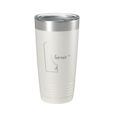 Delaware Tumbler Home State Travel Mug Insulated Laser Engraved Map Coffee Cup 20 oz White
Delaware Tumbler Home State Travel Mug Insulated Laser Engraved Map Coffee Cup 20 oz White