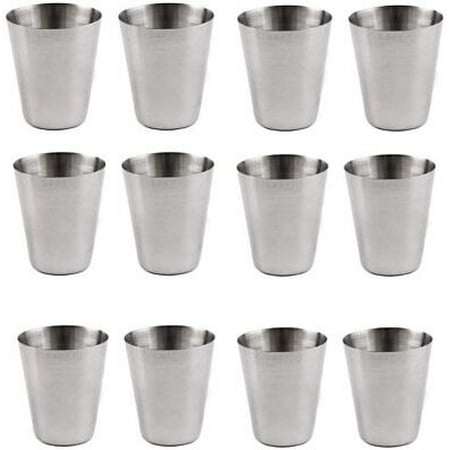 6~12 Pcs1oz/30ml Metal Stainless Steel Cup Mug Drink Coffee Beer Tumbler Travel
6~12 Pcs1oz/30ml Metal Stainless Steel Cup Mug Drink Coffee Beer Tumbler Travel