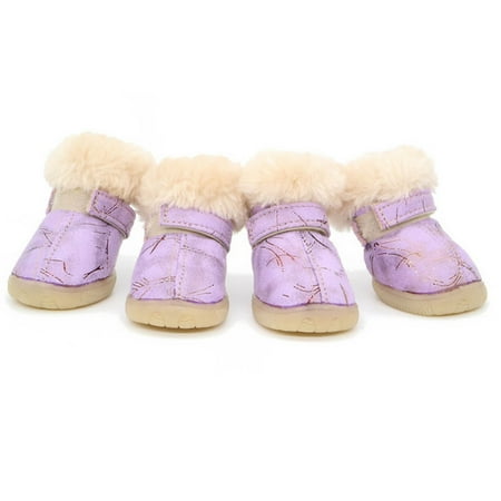 Mosey Pretty Dog Booties Bright Color Pet Product Convenient