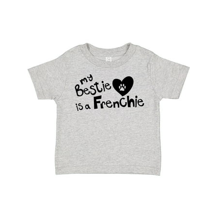Inktastic Bestie Frenchie Gift Toddler Boy or Toddler Girl T-Shirt
Inktastic Bestie Frenchie Gift Toddler Boy or Toddler Girl T-Shirt