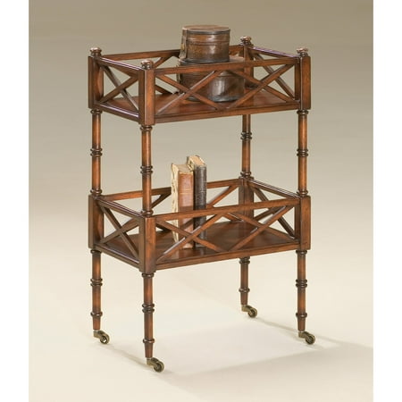 Wood 2-Tier Mobile Server