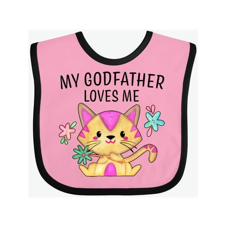 Inktastic My Godfather Loves Me with Cute Kitten and Flowers Gift Baby Boy or Baby Girl Bib
Inktastic My Godfather Loves Me with Cute Kitten and Flowers Gift Baby Boy or Baby Girl Bib