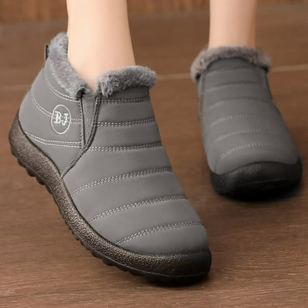 Cathalem Snow for Boots Women Fashion Women Winter Water Proof Flat Slip On Keep Warm Snow Boots Comfortable Long Boot Women Grey 8
Cathalem Snow for Boots Women Fashion Women Winter Water Proof Flat Slip On Keep Warm Snow Boots Comfortable Long Boot Women Grey 8