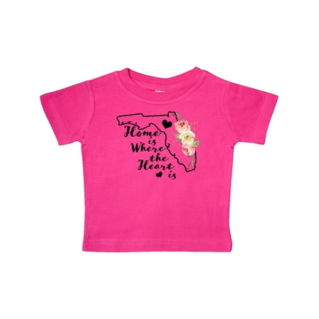 Inktastic Florida Home Where the Heart is with Watercolor Floral Gift Baby Boy or Baby Girl T-Shirt
Inktastic Florida Home Where the Heart is with Watercolor Floral Gift Baby Boy or Baby Girl T-Shirt