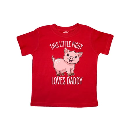 Inktastic This Little Piggy Loves Daddy- cute Gift Toddler Boy or Toddler Girl T-Shirt
Inktastic This Little Piggy Loves Daddy- cute Gift Toddler Boy or Toddler Girl T-Shirt