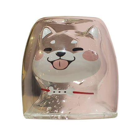 OUNONA Cup Glass Double Dog Coffee Wall Drinking Water Mug Tea Crystal Creative Animalcups Glasses Insulated Layer Cartoon
OUNONA Cup Glass Double Dog Coffee Wall Drinking Water Mug Tea Crystal Creative Animalcups Glasses Insulated Layer Cartoon
