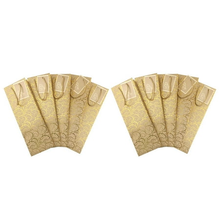 Wine Bags Kraft Paper Wine Bag 20 Pcs Gift Wine Bags with Handles Single Bottle Paper Wine Bag Bulk for Christmas
Wine Bags Kraft Paper Wine Bag 20 Pcs Gift Wine Bags with Handles Single Bottle Paper Wine Bag Bulk for Christmas