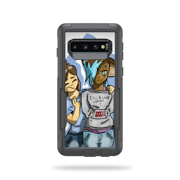 Skin Decal Wrap for Otterbox Commuter Samsung Galaxy S10 sticker 420 Zombie