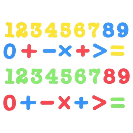 OUNONA 2 Sets of Number Magnets Magnetic Numbers Math Education Magnets Fridge Patches
OUNONA 2 Sets of Number Magnets Magnetic Numbers Math Education Magnets Fridge Patches