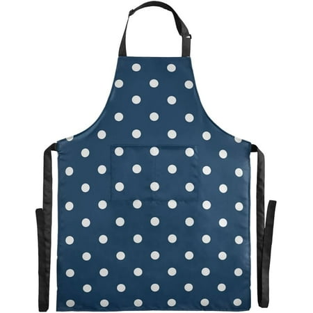 Hidove Polka Dots Apron Waterdrop Resistant Cooking Kitchen Apron with Adjustable Neck Strap for Women Men Chef 26.7 x34.7
Hidove Polka Dots Apron Waterdrop Resistant Cooking Kitchen Apron with Adjustable Neck Strap for Women Men Chef 26.7 x34.7