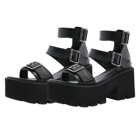 NUOLUX Sandals Thick Soled Female Roman Platform High Heeled Shoes Stylish Footwear Anti
NUOLUX Sandals Thick Soled Female Roman Platform High Heeled Shoes Stylish Footwear Anti