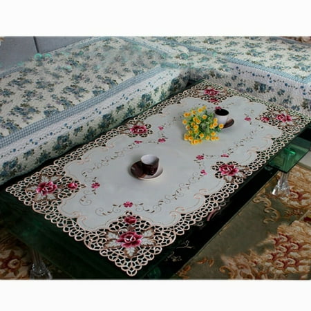 Mduoduo Rural Vintage Embroidered Tablecloth Rectangle Floral Lace Table Cloth Cover
Mduoduo Rural Vintage Embroidered Tablecloth Rectangle Floral Lace Table Cloth Cover