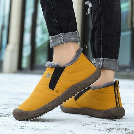 Boots for Women Fashion Winter Women Snow Boots Flat Soft Bottom Non Slip Plush Warm And Comfortable Slip On Solid Color Simple Style Womens Boots
Boots for Women Fashion Winter Women Snow Boots Flat Soft Bottom Non Slip Plush Warm And Comfortable Slip On Solid Color Simple Style Womens Boots