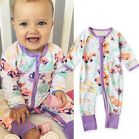 Yubatuo Toddler Infant Baby Boys Girls Romper Jumpsut Playsuit Long-sleeves Pants Romper Outfits Purple 90
Yubatuo Toddler Infant Baby Boys Girls Romper Jumpsut Playsuit Long-sleeves Pants Romper Outfits Purple 90